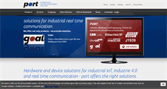 Desktop Screenshot of port-automation.com